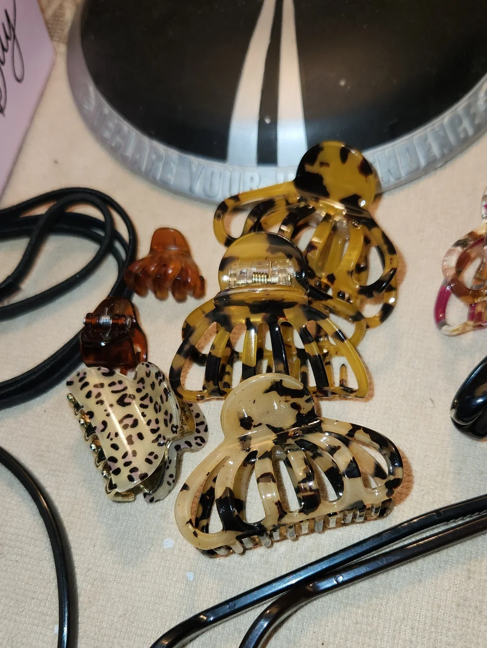 Assortment Of Hairclips And Head Bands